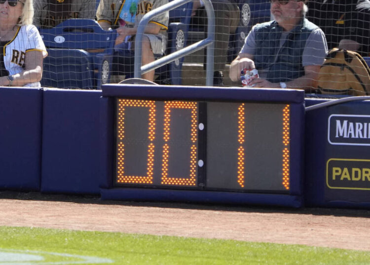 MLB's pitch clock already delivering one massive change to games