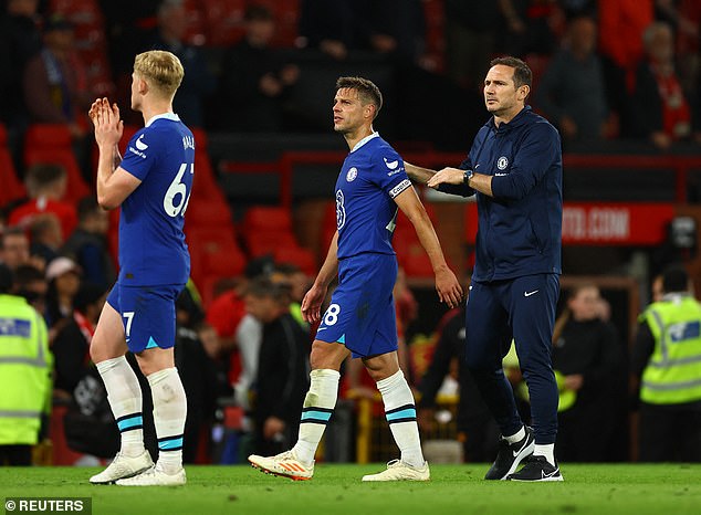 Chelsea slumped to a crushing 4-1 defeat against Manchester United on Thursday evening