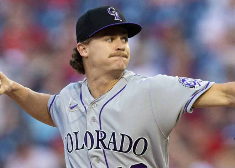 Rockies pitcher has skull fracture, concussion after being struck by