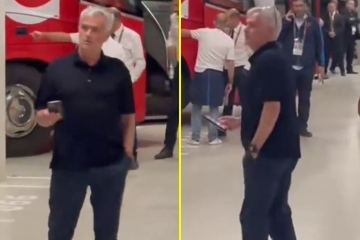 Mourinho tells Taylor he's a 'f****** disgrace' after waiting in car park to confront ref