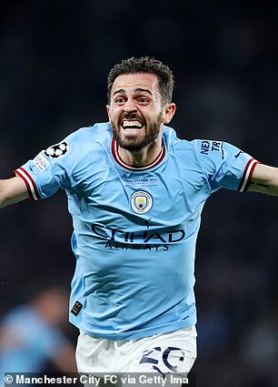 Bernardo Silva played 67 matches last season