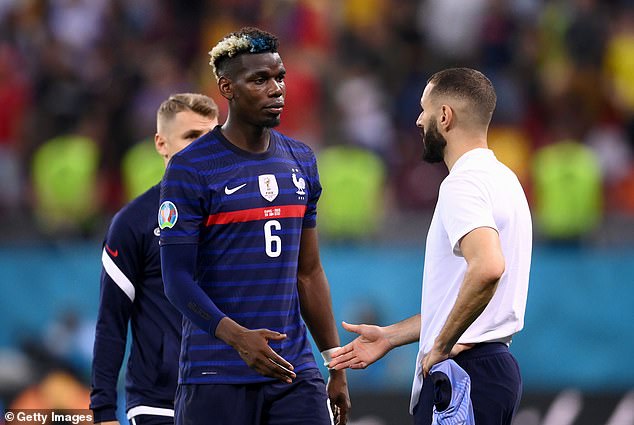 There was a strong French connection in midfield, with Paul Pogba next to Claude Makelele
