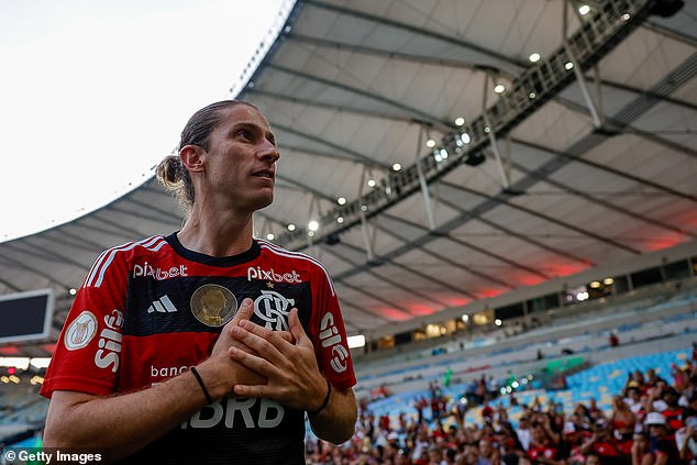 Filipe Luis retired from football at the end of the Brazilian league season earlier this month