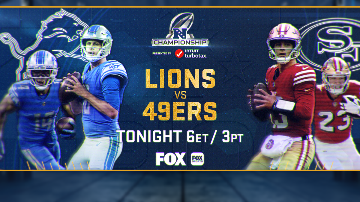 NFC championship game preview 49ers, Lions face off for spot in Super Bowl Sports Glitz